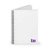 BE Logo Spiral Ruled Notebook
