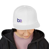 BE Embroidered Snapback Hat