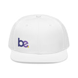 BE Embroidered Snapback Hat