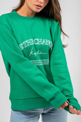 Be The Change Pullover - Green